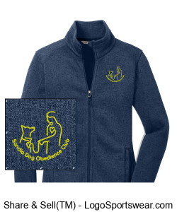 Ladies Fleece Jacket Design Zoom